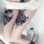 tattoos for women on thigh